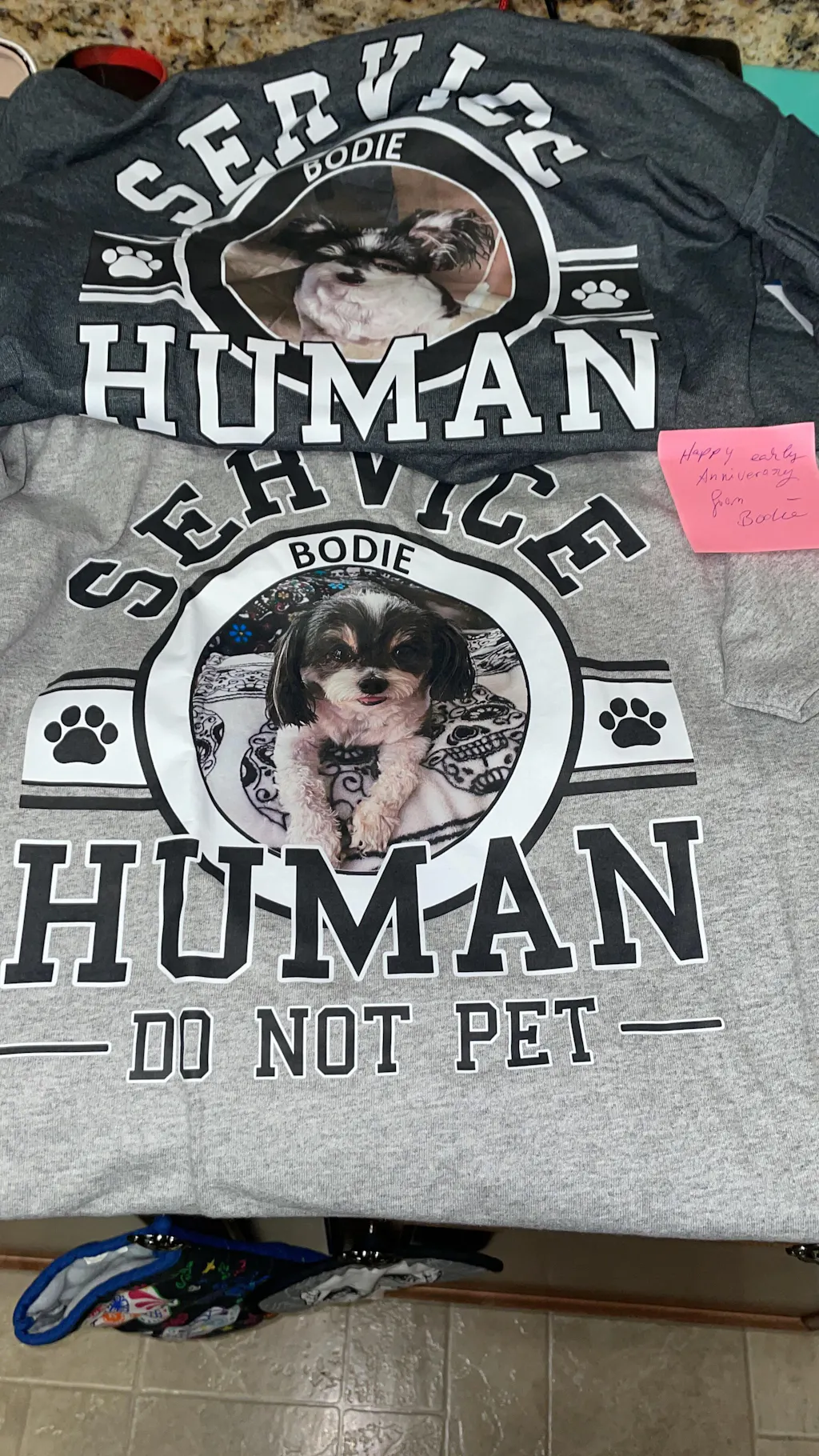 Service Human Logo Cat Version - Personalized Custom Long Sleeve T-Shirt main image 1