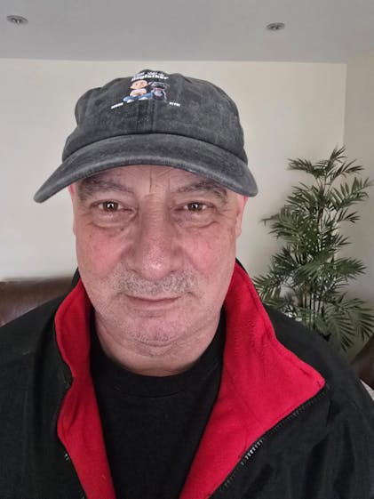 Upload Photo Dog, Cat & Dad - Dog, Cat's Dad Washed Denim Baseball Cap Ha75 892948