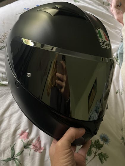 AGV K3 Helmet Matt Black Peak Moto