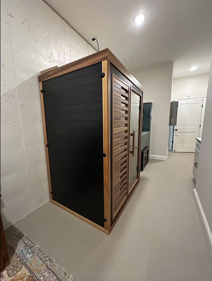 Peak Saunas Fuji 2-Person Full Spectrum Infrared Sauna with XL Medical-Grade Red Light Therapy & Smart WiFi App Control