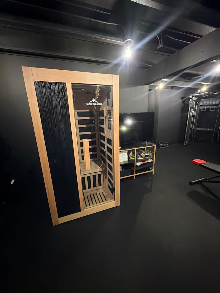 Peak Saunas Olympus 1-Person FAR Infrared Sauna with Smart WiFi App Control