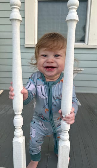 Born on the Bayou Bamboo Zip-Up