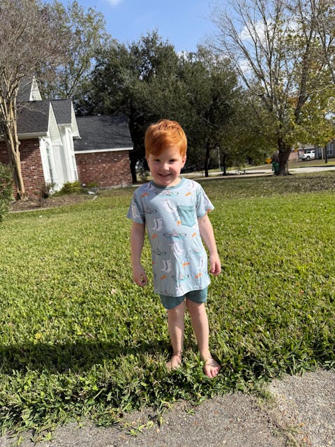 Born on the Bayou Pocket Shirt & Shorts