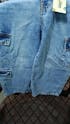 7 Pockets Light Blue Premium Cargo Baggy Pants (PW597)