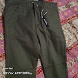 Premium Olive Green Cotton Pants (PW1000)