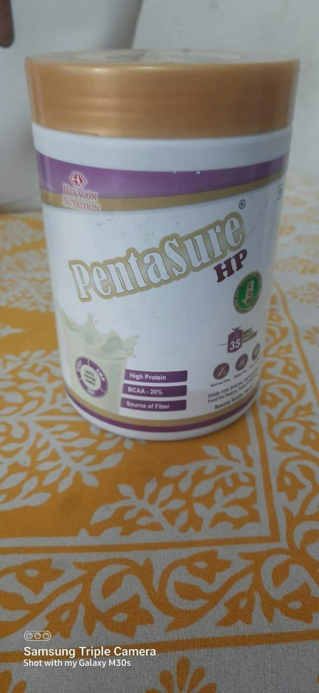 Pentasure HP Whey Protein - Banana Vanilla 400gm