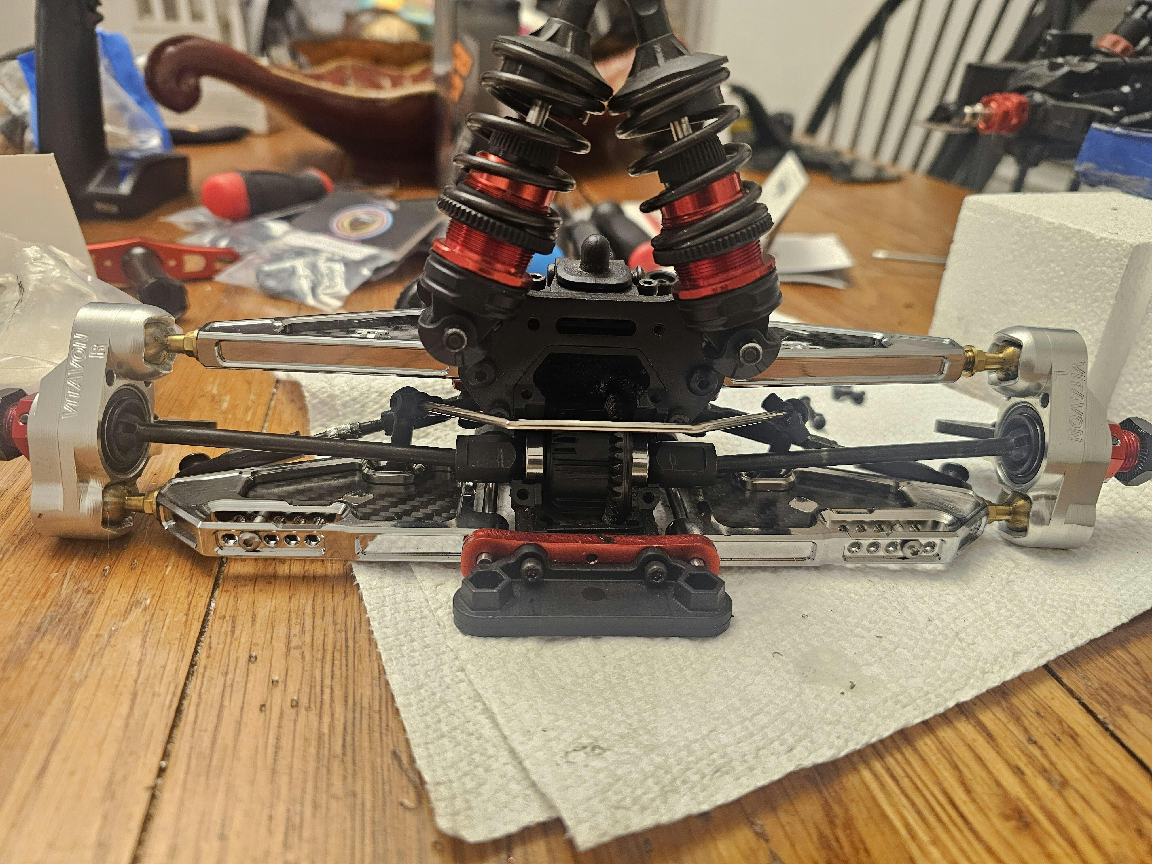 Vitavon 7075 Aluminum Front & Rear Hubs for ARRMA 6S | Perfect Pass RC