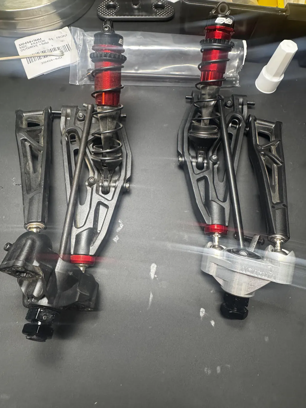 Vitavon 7075 Aluminum Front & Rear Hubs for ARRMA 6S | Perfect Pass RC