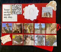 Custom Photo Magnets 2"x2" - Set of 9