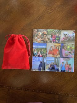 Custom Photo Magnets 2"x2" - Set of 9