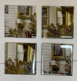 Custom Photo Magnets 2"x2" - Set of 9