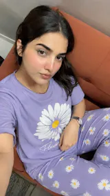 Purple Floral Lounge PJ Set