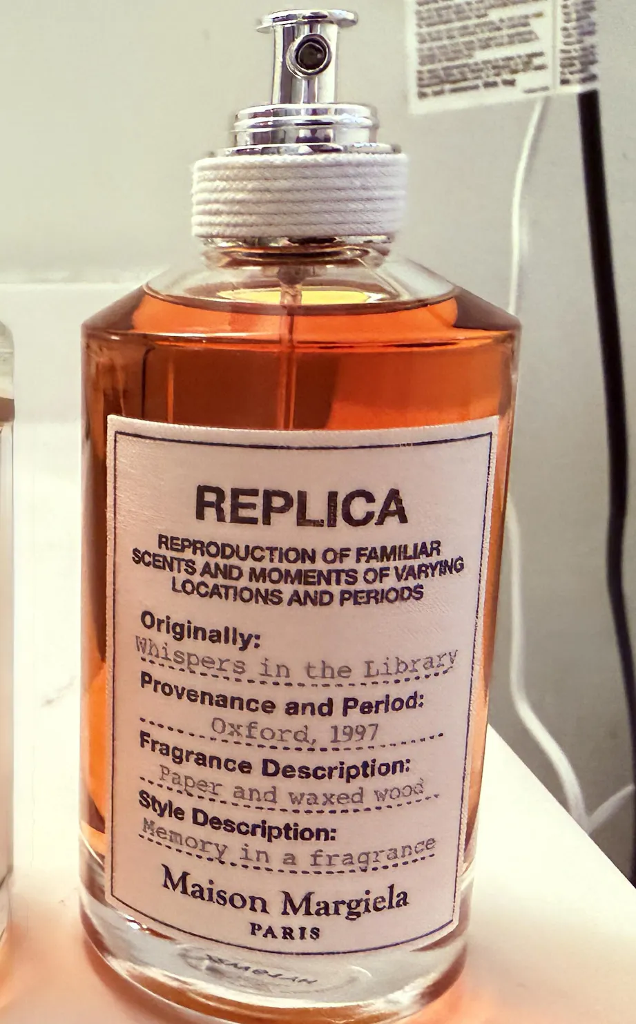 REPLICA WHISPERS IN THE LIBRARY EDT UNISEX – Perfume Paradise REPLICA WHISPERS IN THE LIBRARY EDT UNISEX – Perfume Paradise