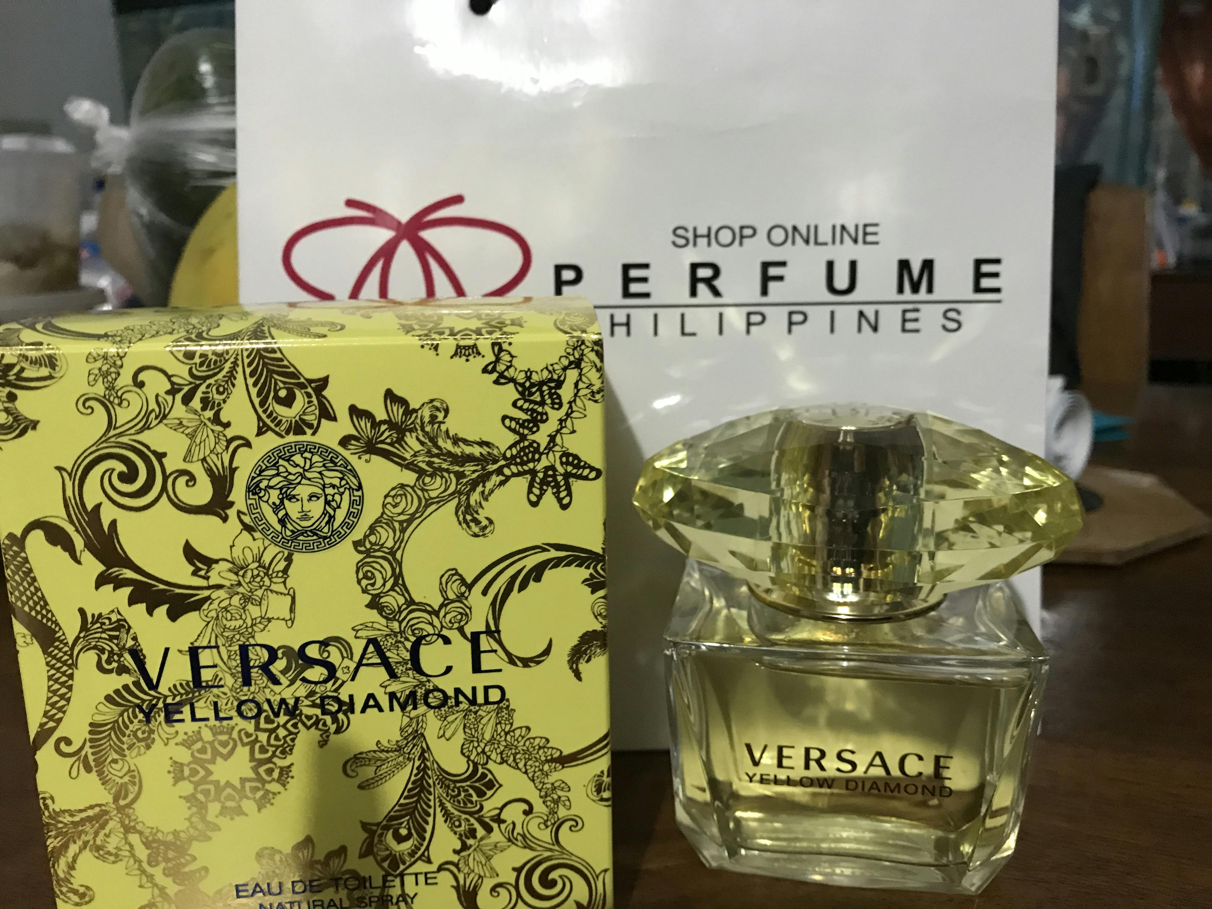 Macy's versace discount yellow diamond perfume