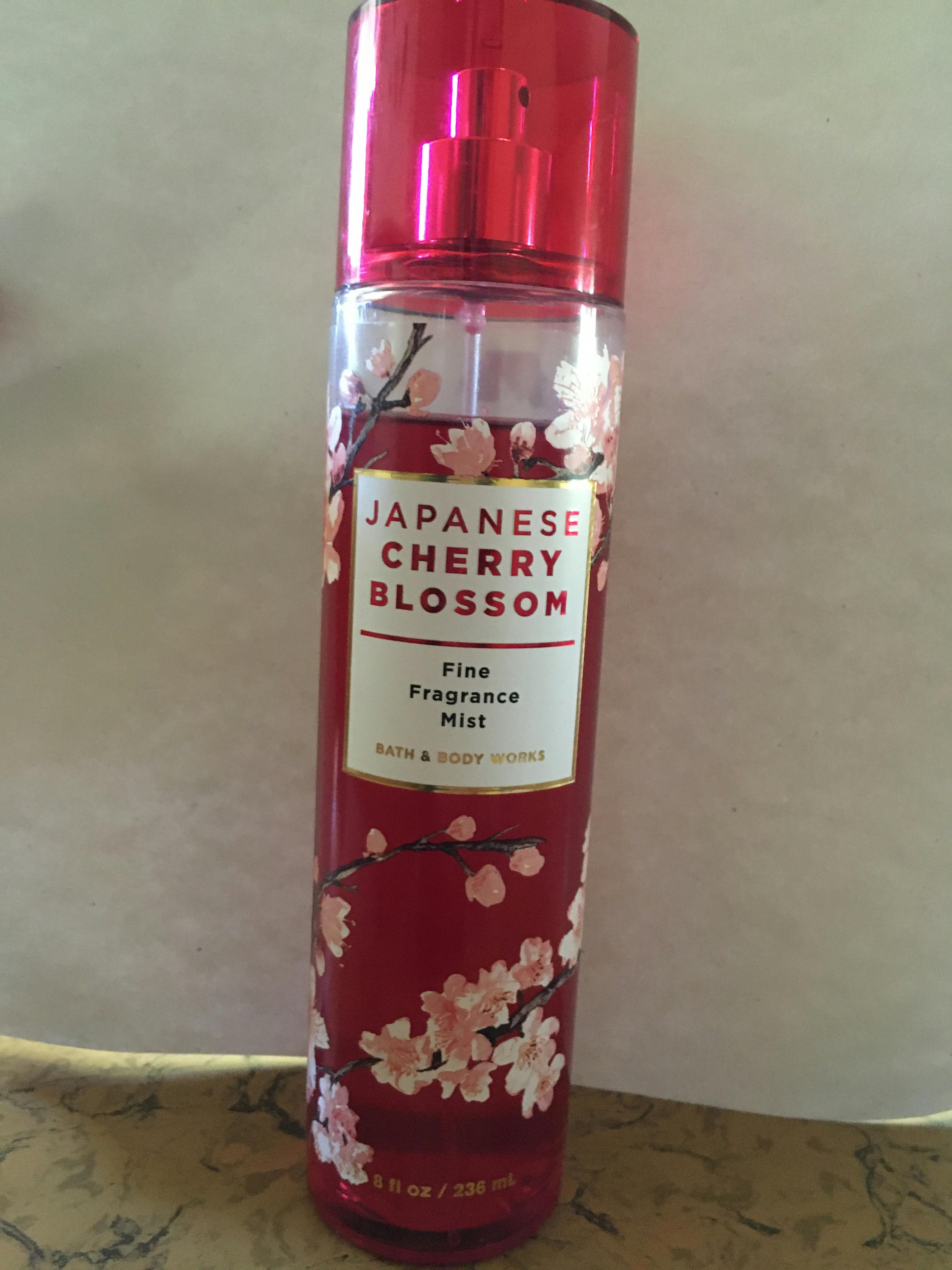 japanese cherry blossom spray bath and body works