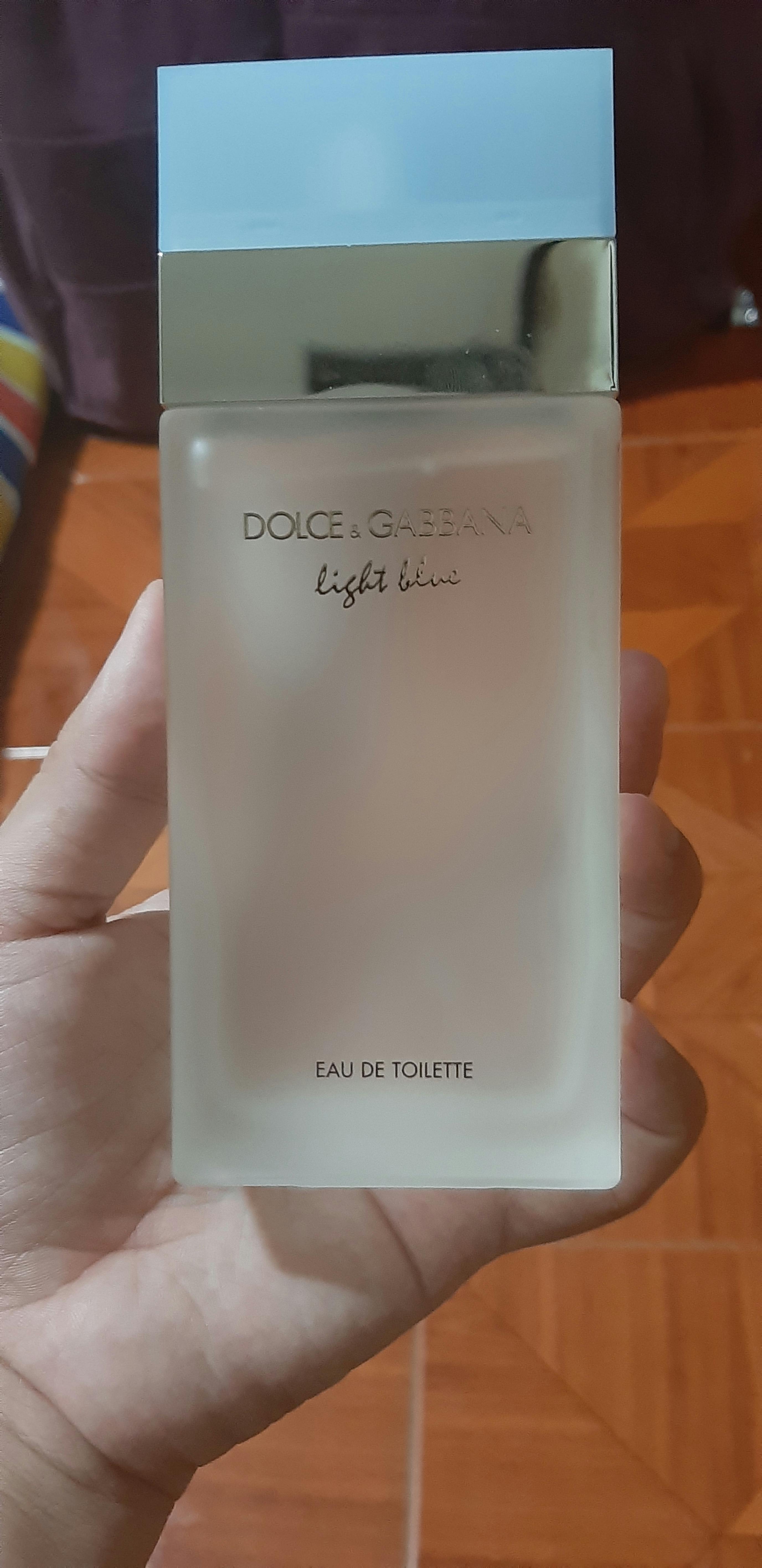 how to spot fake dolce and gabbana light blue perfume