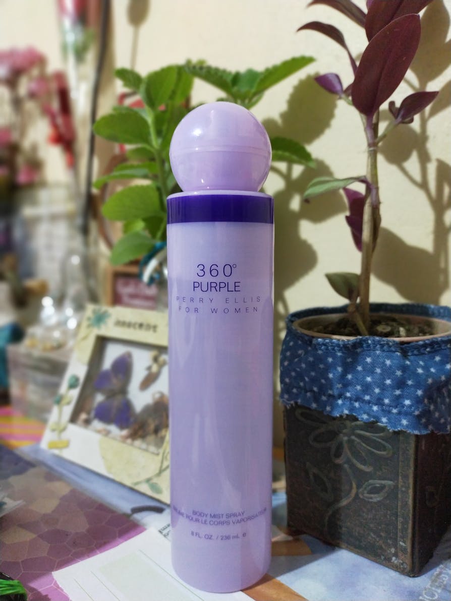  Perry Ellis 360° Purple Body Mist, 8 Ounce : Beauty & Personal  Care