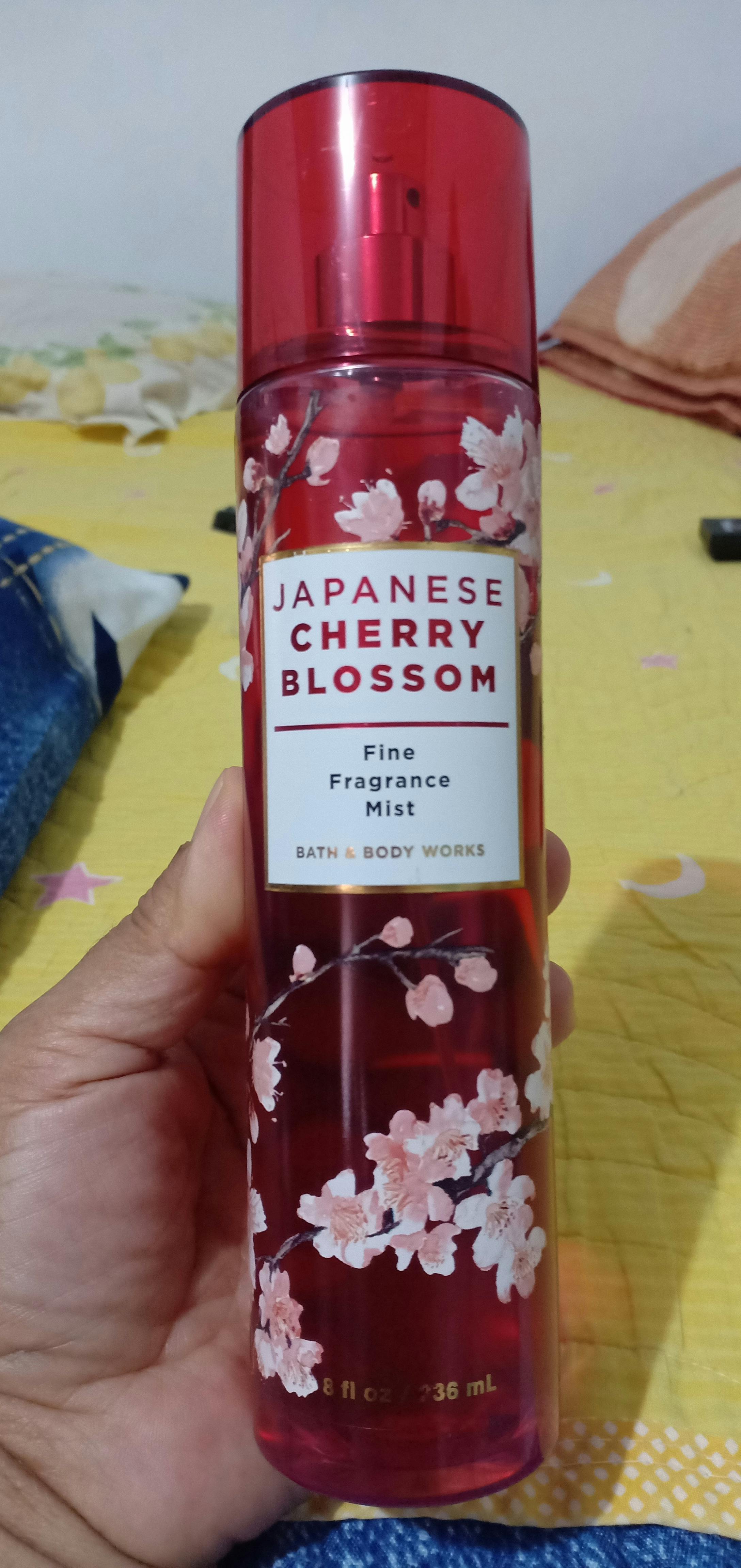 review body mist japanese cherry blossom