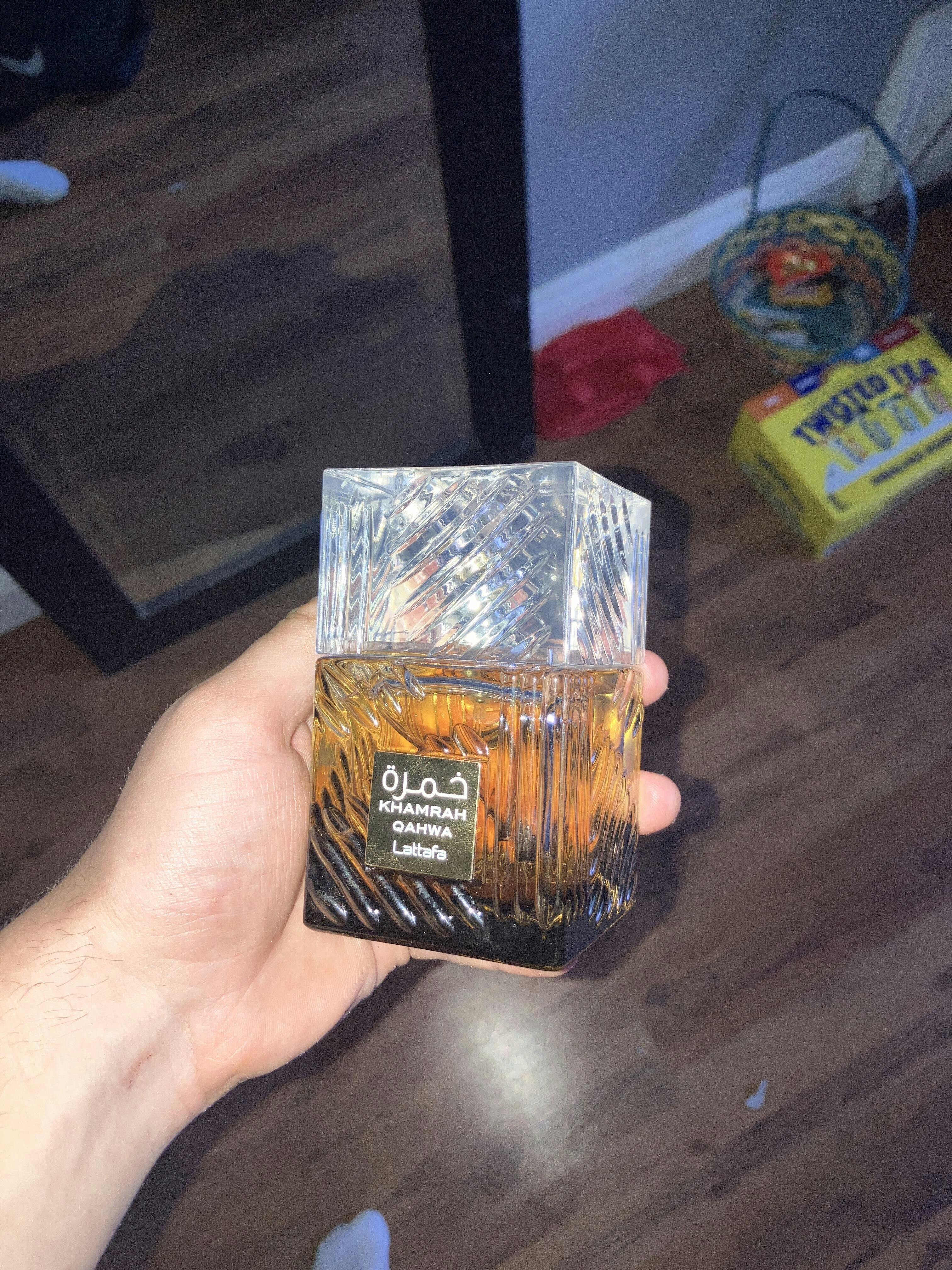 Lattafa Khamrah Qahwa For Unisex Eau De Parfum Spray, 3.4