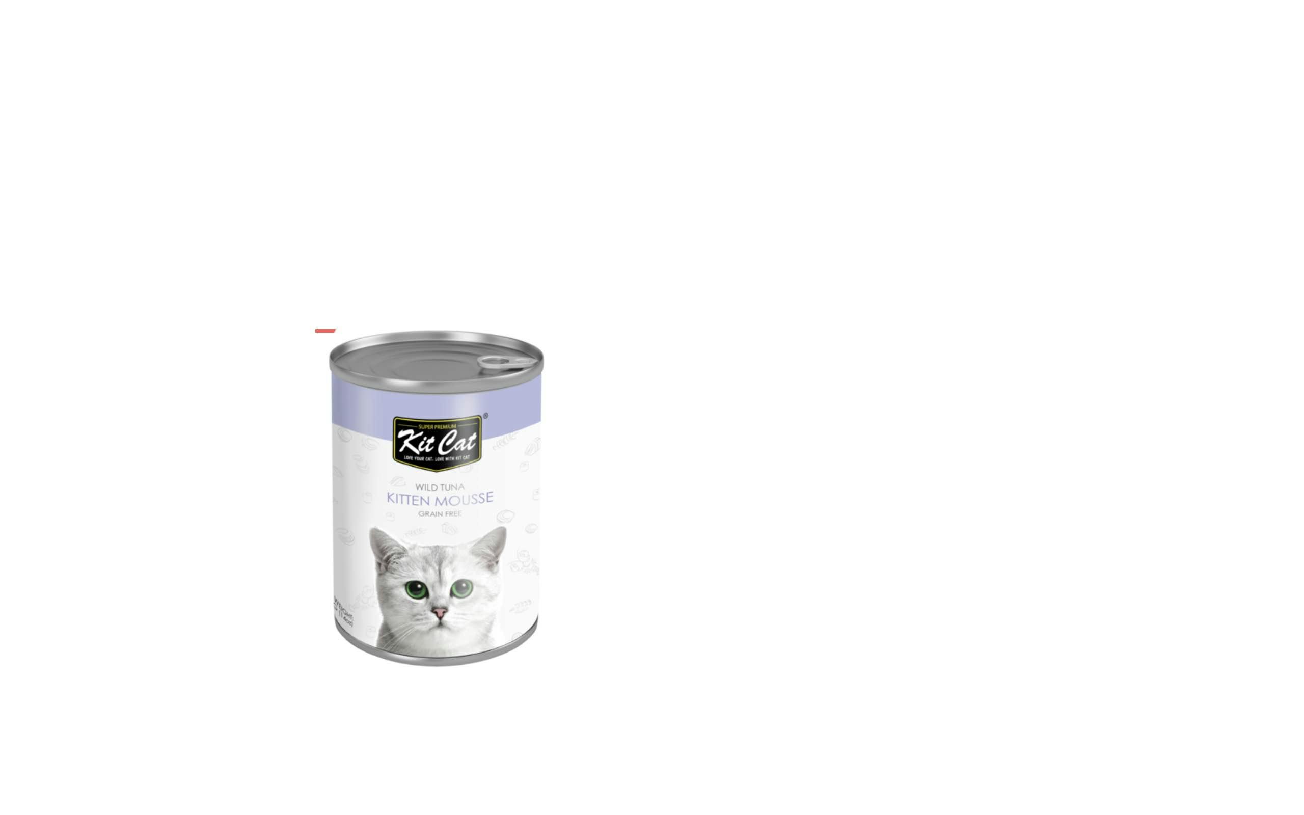 Kit Cat Kitten Mousse Canned Cat Food 400g Perromart Singapore PerroMart SG