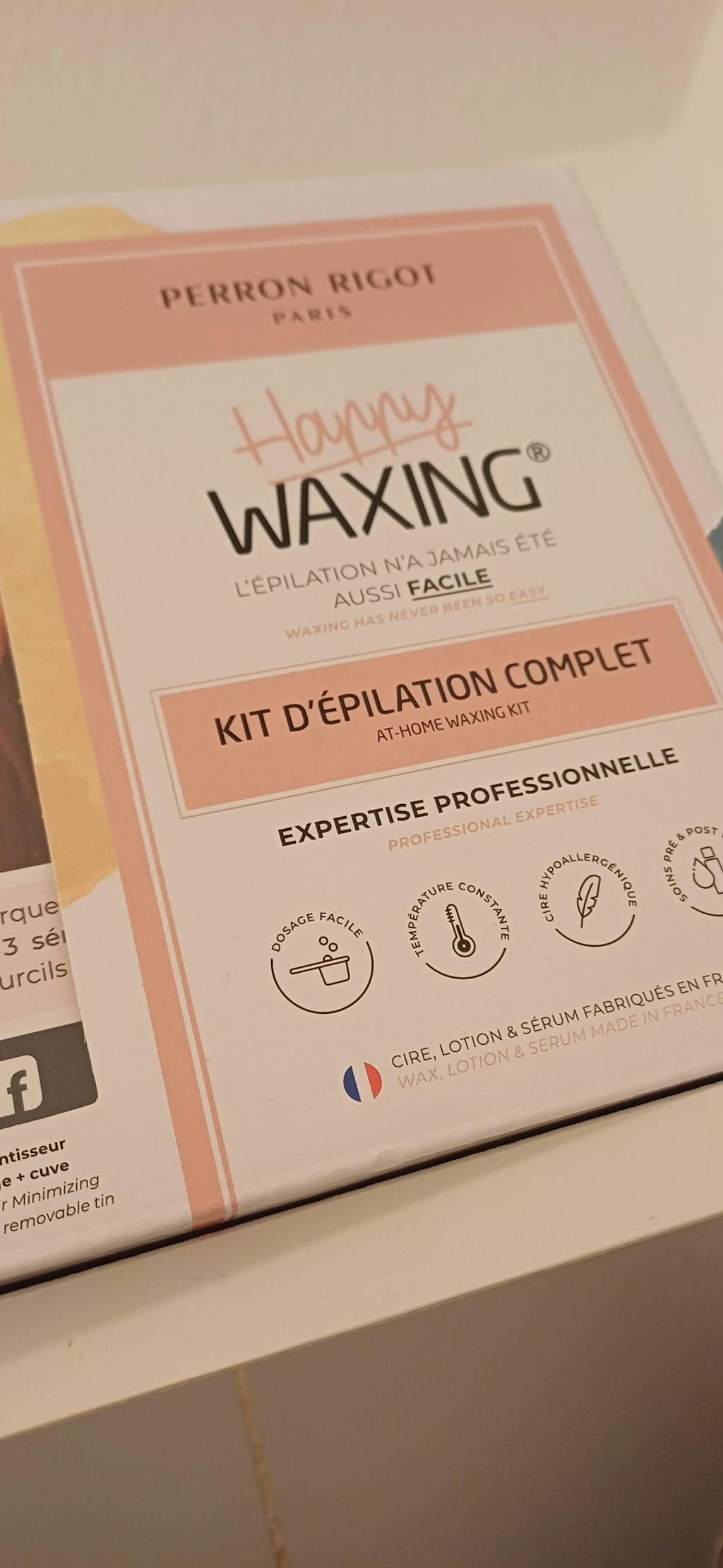 Kit d'épilation complet Chauffecire, Perles de cire et Soins inclus
