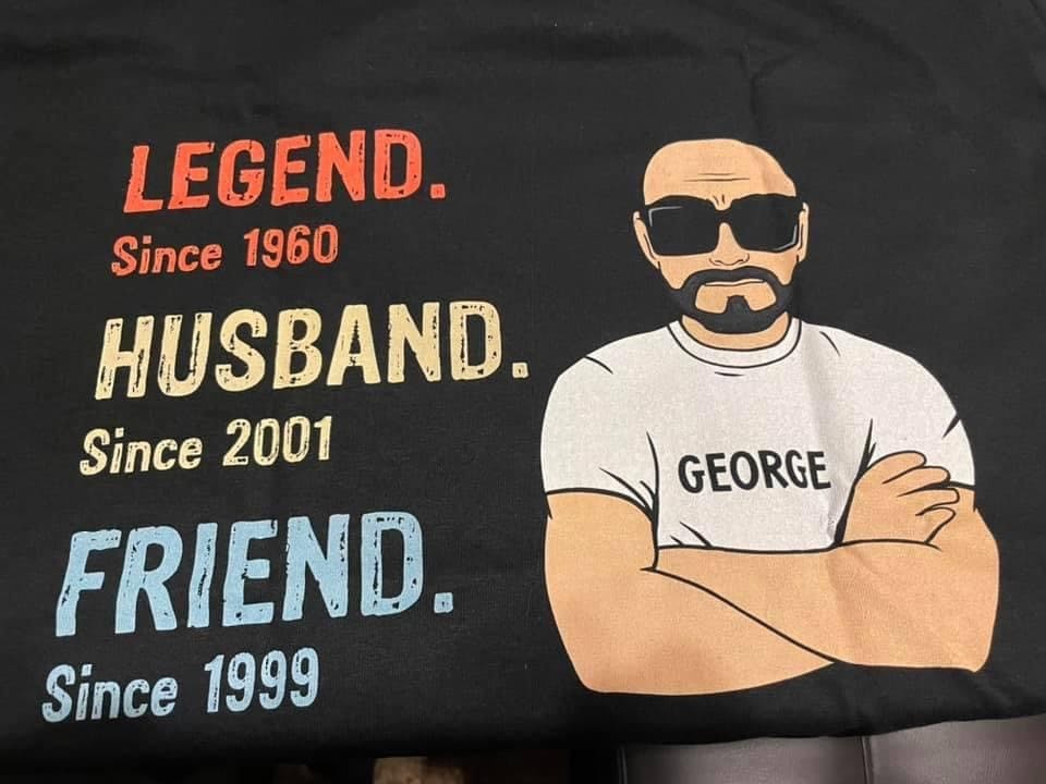 Vintage Legend Husband Daddy Since Years Man, Personalized