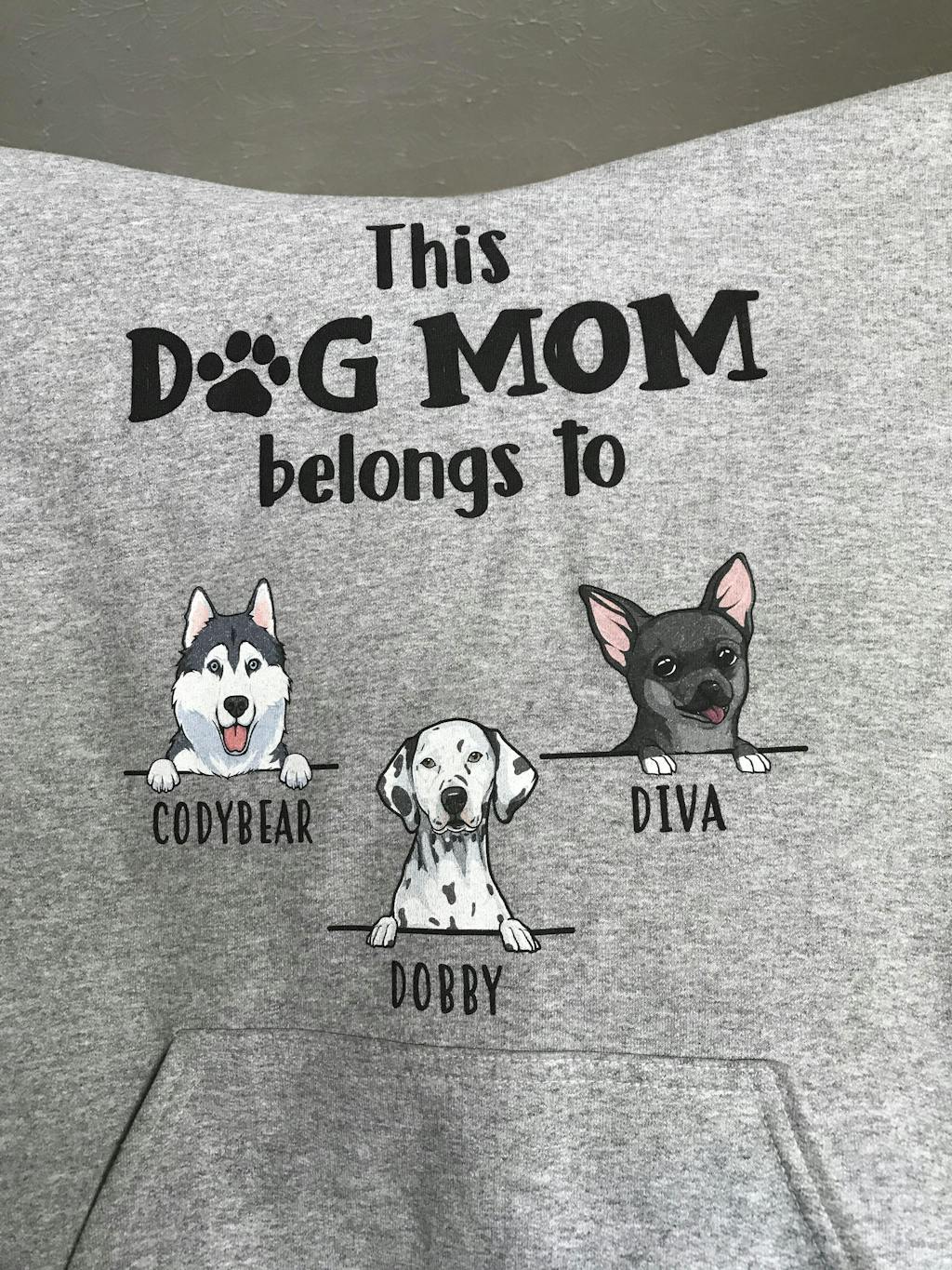 This Dog Mom, Personalized Custom Hoodie, Sweater, T shirts, Christmas