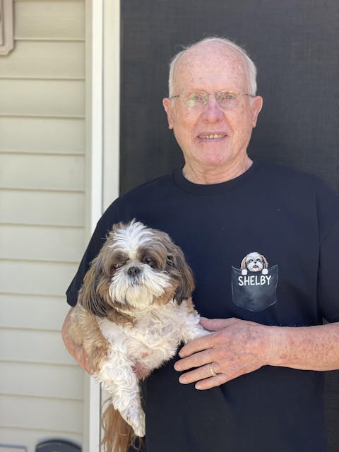 Pocket Custom T Shirts, Dark Tee, Personalized Gifts for Dog Lovers