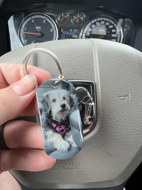 I Will Carry You With Me Until, Personalized Keychain, Memorial Gifts, Custom Photo