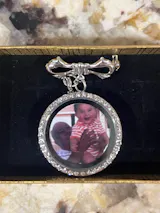 Personalized Memorial Graduation Lapel Pin with Photo