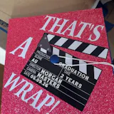 Personalized Film Student Graduation Cap Topper