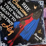 Personalized Religious Graduation Cap Topper with Verses