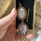 Personalized Photo & Message Graduation Angel Tassel Charm