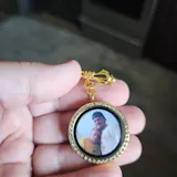 Personalized Memorial Graduation Lapel Pin with Picture