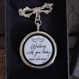 Personalized Memorial Photo Lapel Pin for Graduation