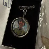 Personalized Memorial Photo Lapel Pin for Graduation