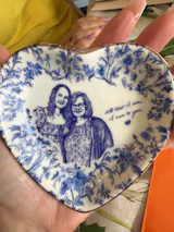 Personalized Mother of the Bride Photo Jewelry Dish