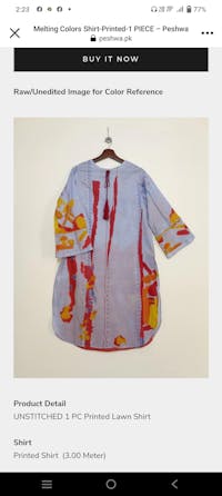 Afro-Ethnic Shirt-Printed-1 PIECE