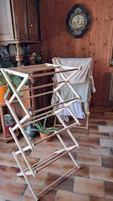 Clothes airer, drying rack