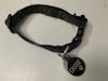 Pet ID Tag Aluminium Round BLACK