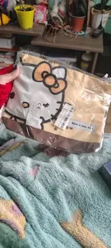 Sanrio Hello Kitty Cosmetic Bag – Kawaii Travel Zipper Storage