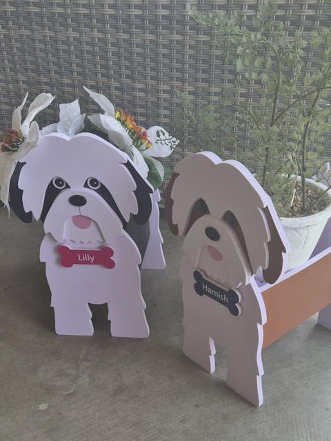 Shih Tzu Planter