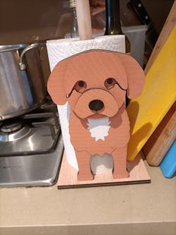 Cavoodle Paper Towel Holder