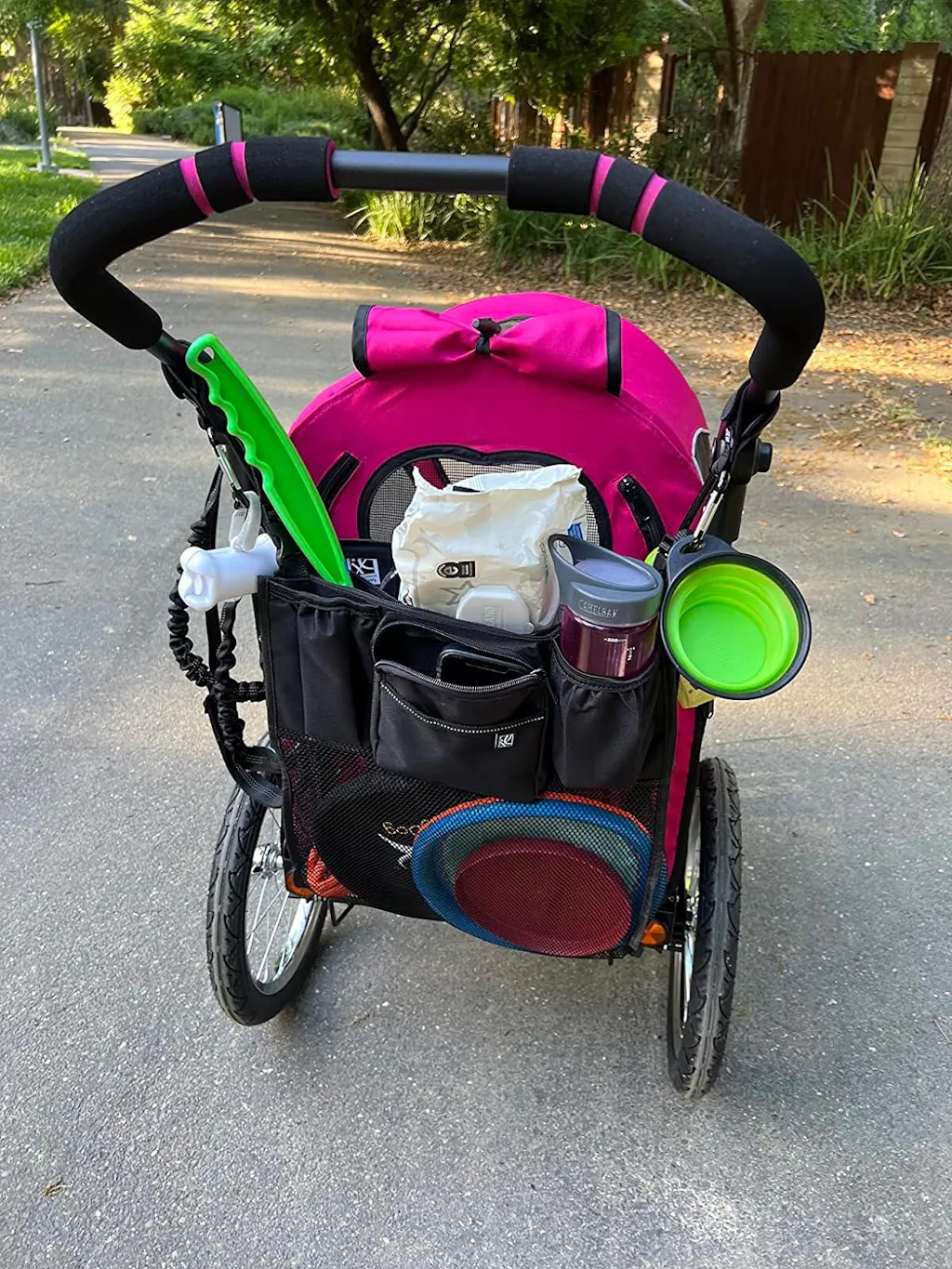 Petique All Terrain Pet Jogger for Dog/Cat/Small Animal in Pink