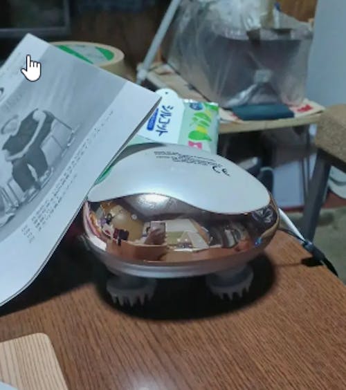 Waterproof Electric Head Massager Wireless