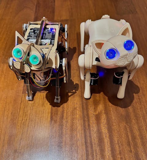 Robotic Cat Nybble Q Coding Robot Cat | Petoi