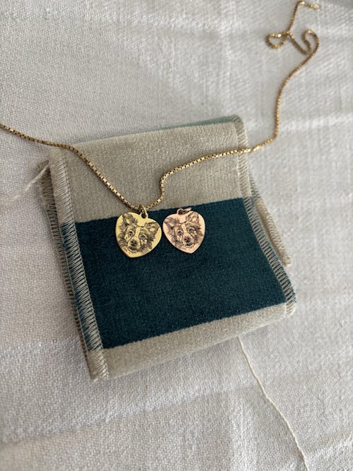 Gioiello di coppia personalizzato - charm doppio