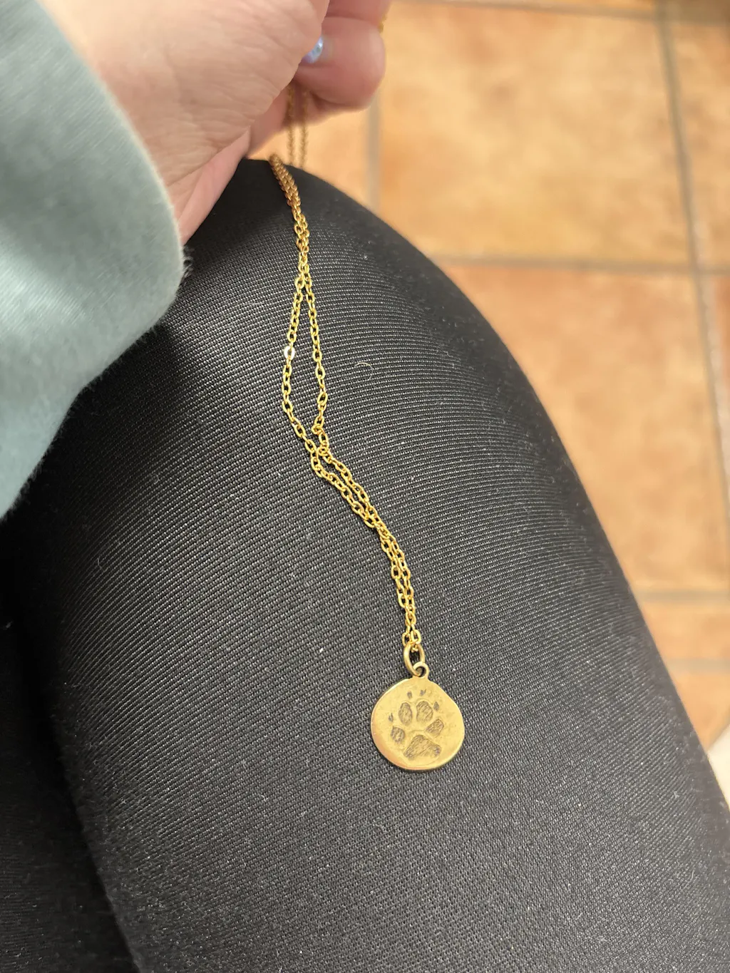 Gioielli animali - Ciondolo zampa