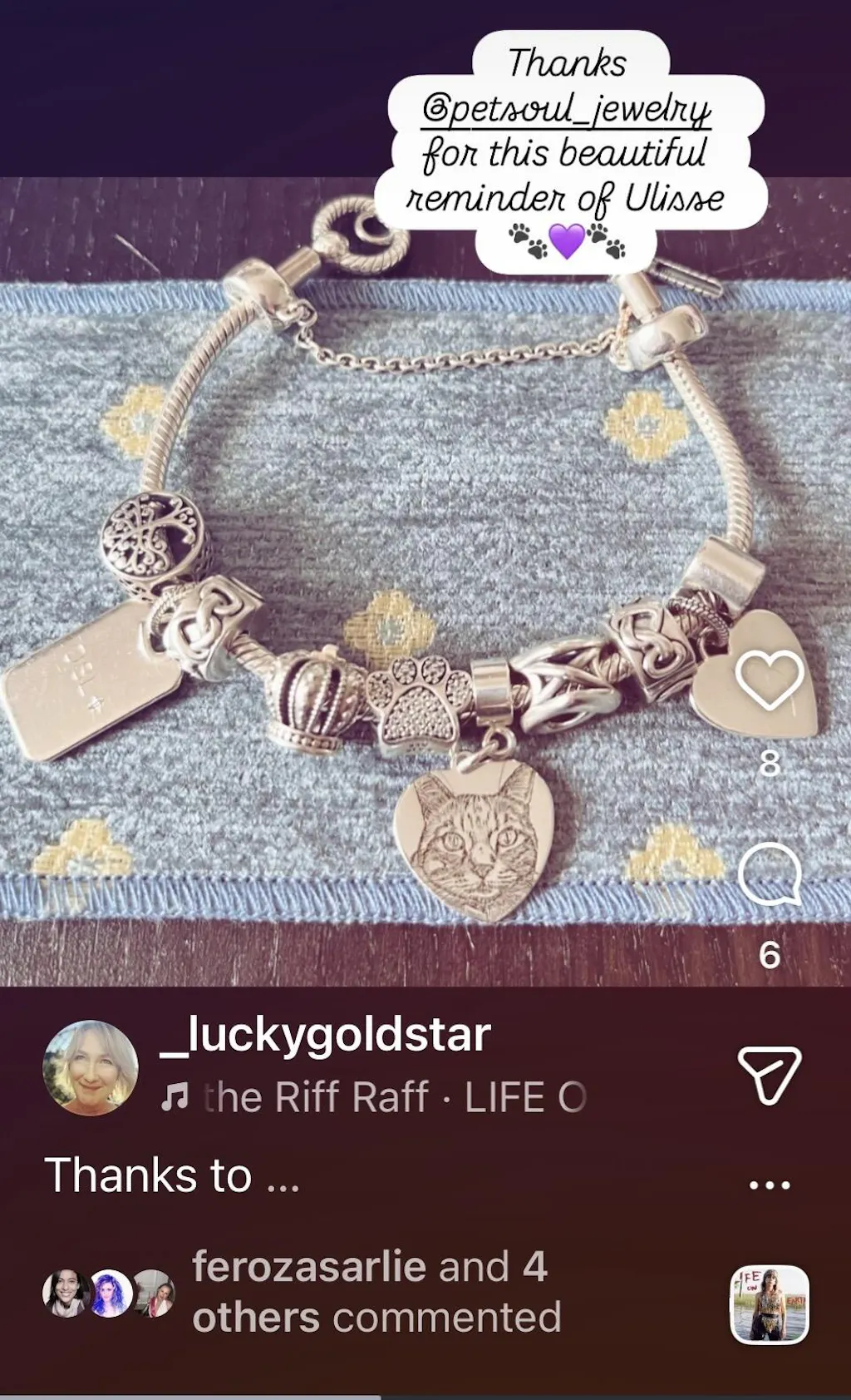 Charm personalizzato compatibile bracciale