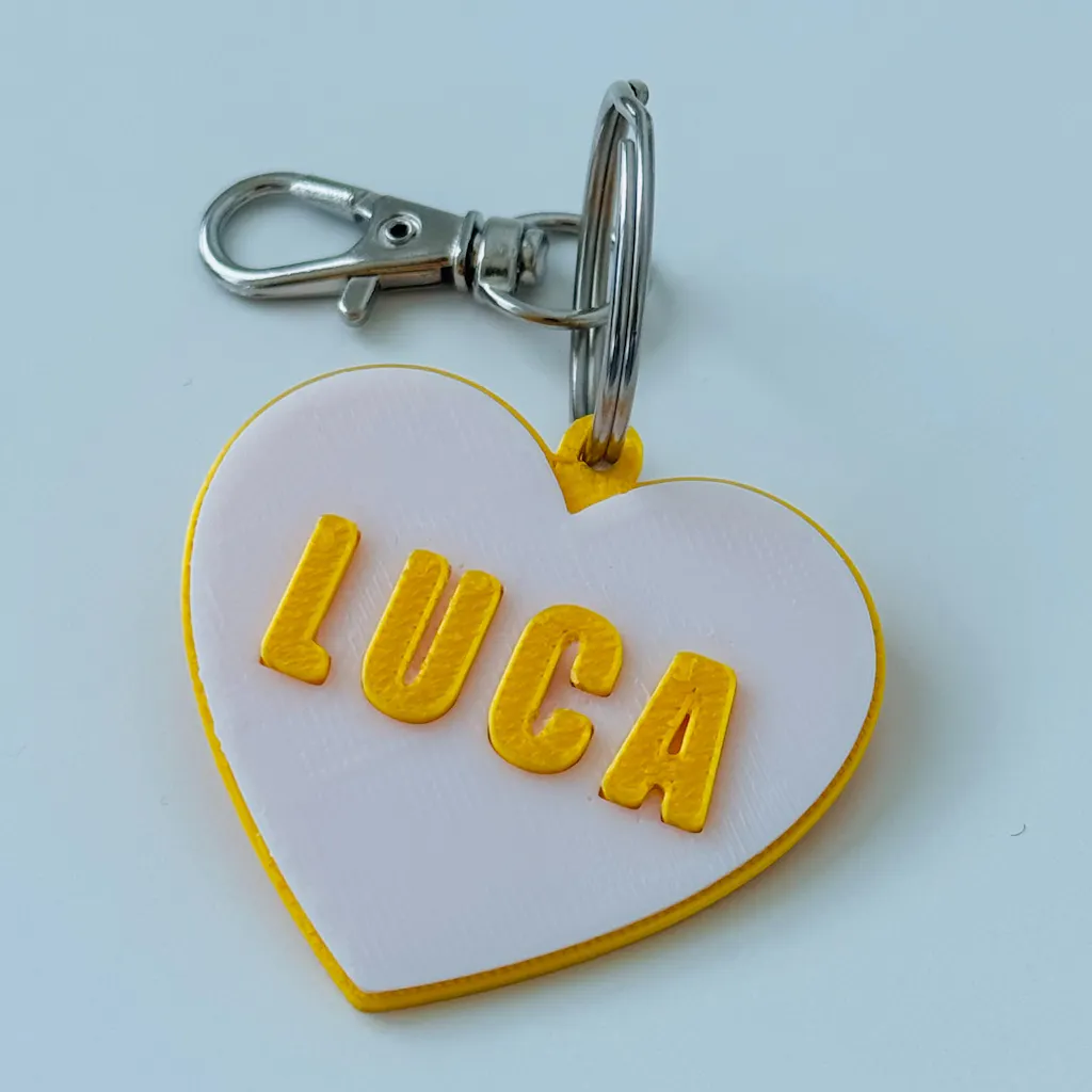 Personalized Pet Name and Number Tag with Swivel Snap Hook